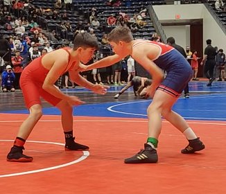 ACWA wrestler training session 267